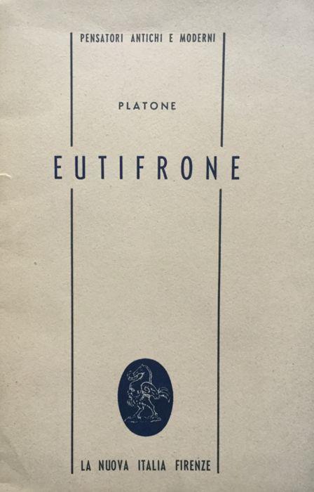 Eutifrone - Platone - copertina