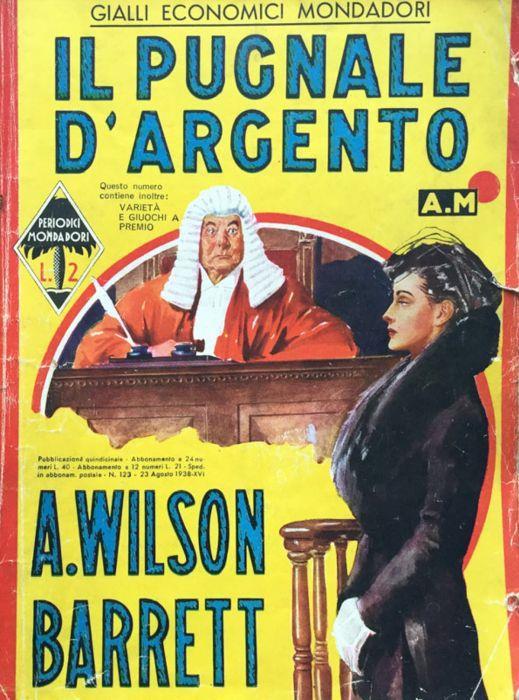 Il pugnale d'argento - A. Wilson Barrett - copertina