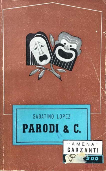 Parodi & C - Sabatino Lopez - copertina
