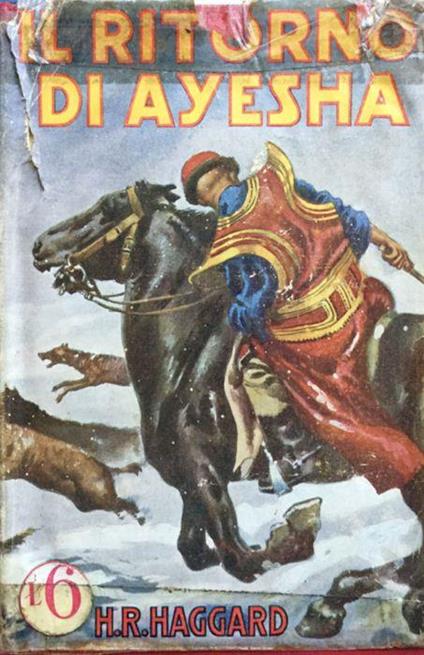 Il ritorno di Ayesha - Henry Rider Haggard - copertina
