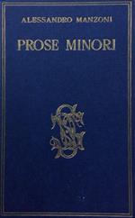 Prose minori