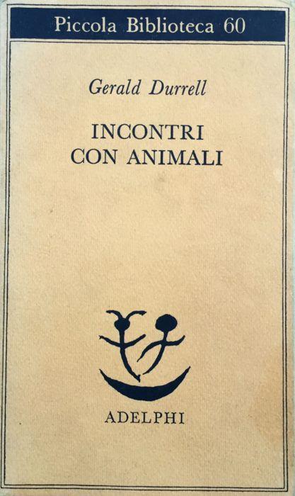 Incontri con animali - Gerald Durrell - copertina