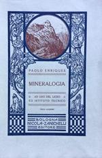 Mineralogia. Paolo Enriques. Zanichelli 1921