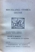 Miscellanea storica ligure. VIII 1976 N. 1