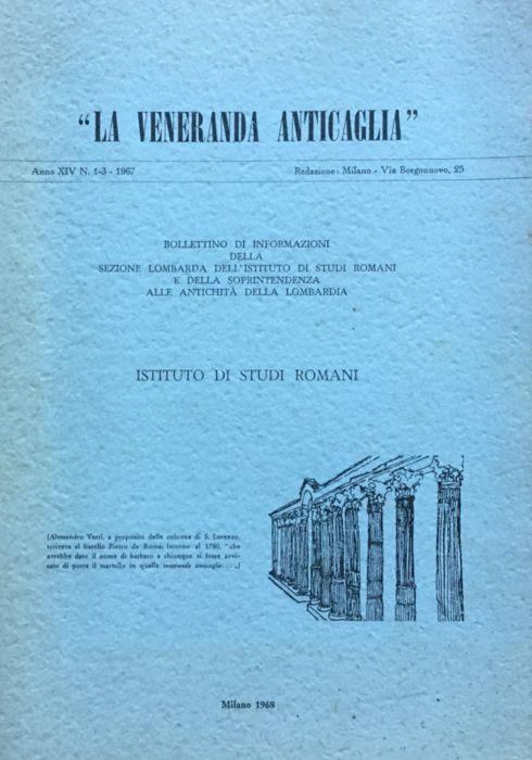 La veneranda anticaglia. 1967 - copertina