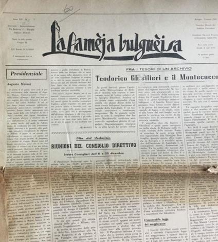 La fameja bulgneisa 1960 annata completa - copertina