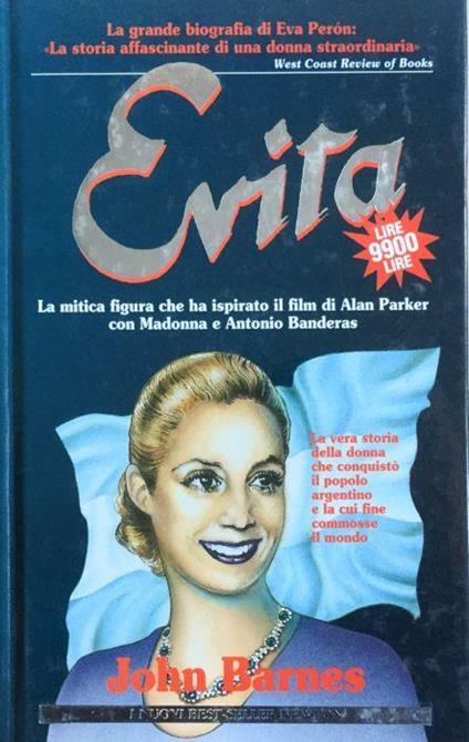 Evita - John Barnes - copertina