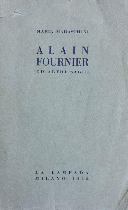 Alain Fournier ed altri saggi - copertina