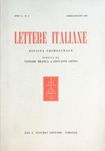 Lettere italiane (rivista) 1958 n. 2