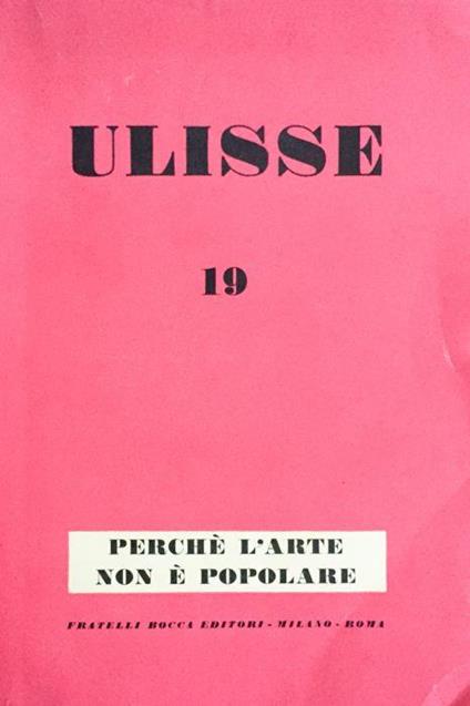 Ulisse (Rivista) 19 - copertina