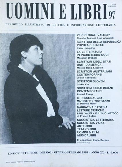 Uomini e libri (rivista) 1984 n. 97 - copertina