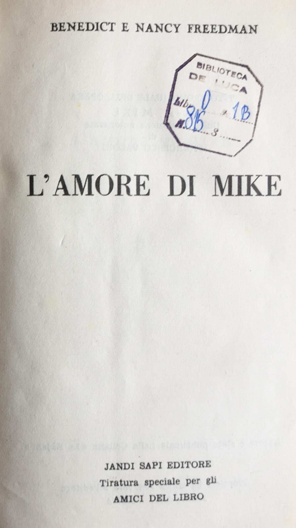 L' amore di Mike