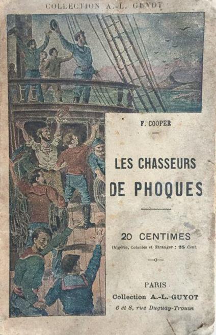 Les chasseurs de phoques - James Fenimore Cooper - copertina