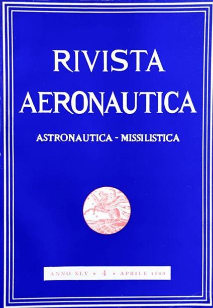 Rivista Aeronautica. Aprile 1969 - copertina
