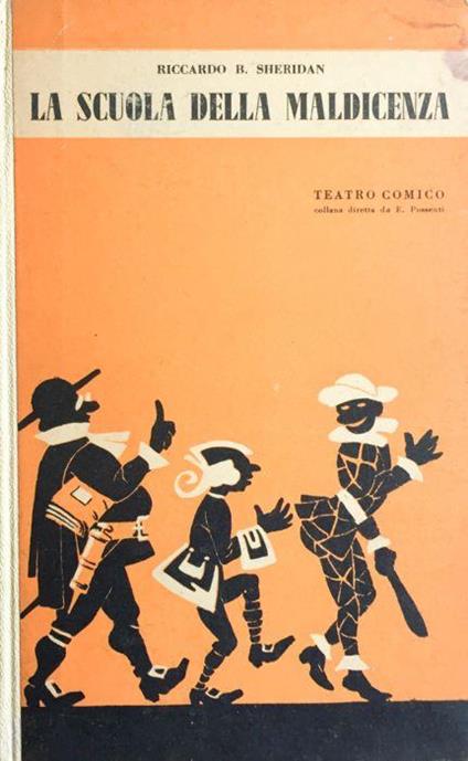 La scuola della maldicenza - Richard B. Sheridan - copertina