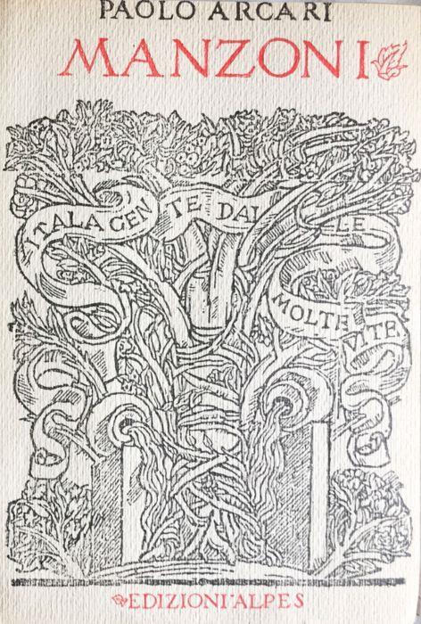 Manzoni - Paolo Arcari - copertina