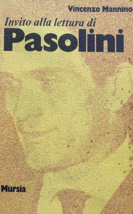 Invito alla lettura di Pasolini - Vincenzo Mannino - copertina