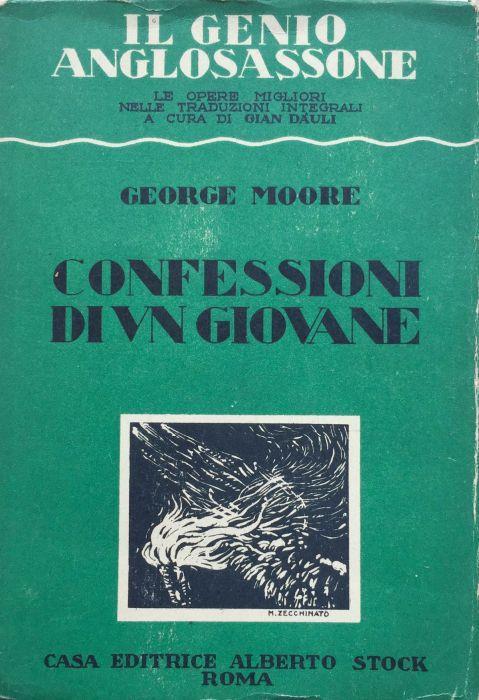 Confessioni di un giovane - George Moore - copertina