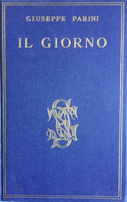 Il giorno - Giuseppe Parini - copertina