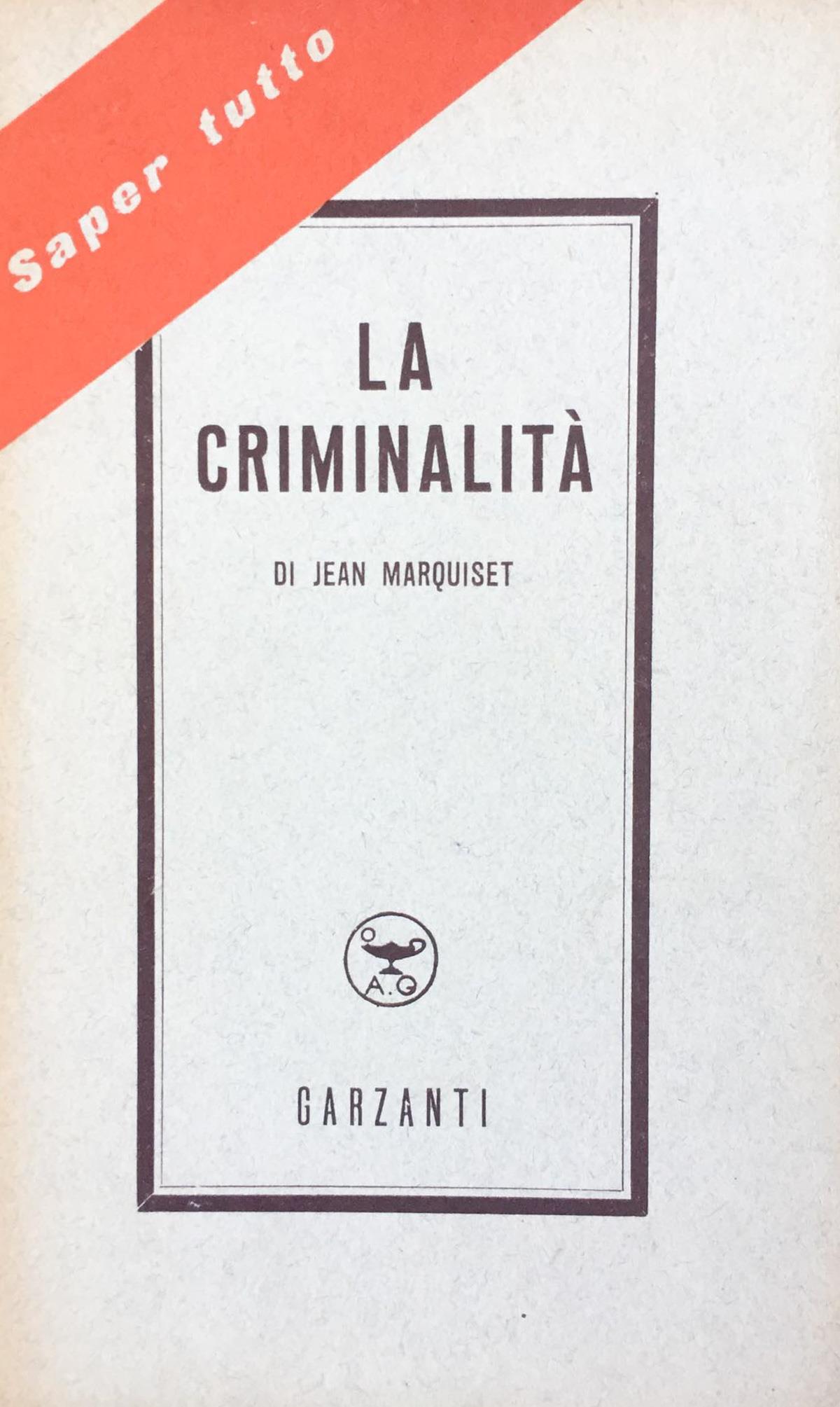 La criminalit