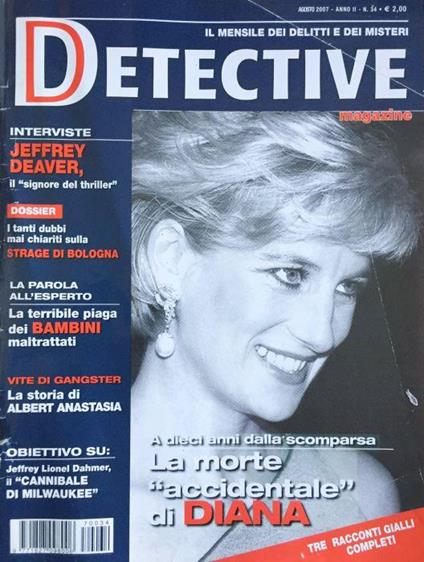 Detective agosto 2007 - copertina