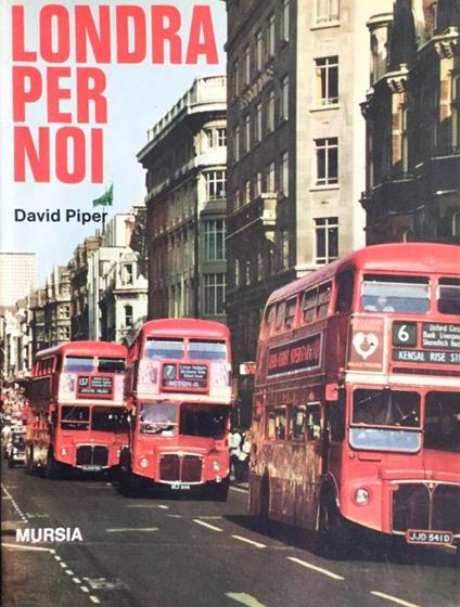 Londra per noi - David Piper - copertina