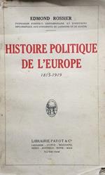 Histoire politique de l'Europe, 1815-1919