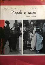 Popoli e razze. Volume 1 – Europa e Africa