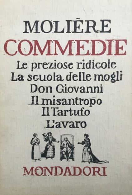 Commedie - Molière - copertina