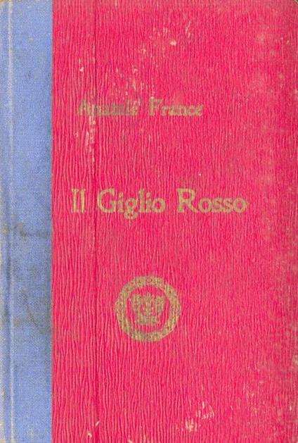 Il giglio rosso - Anatole France - copertina
