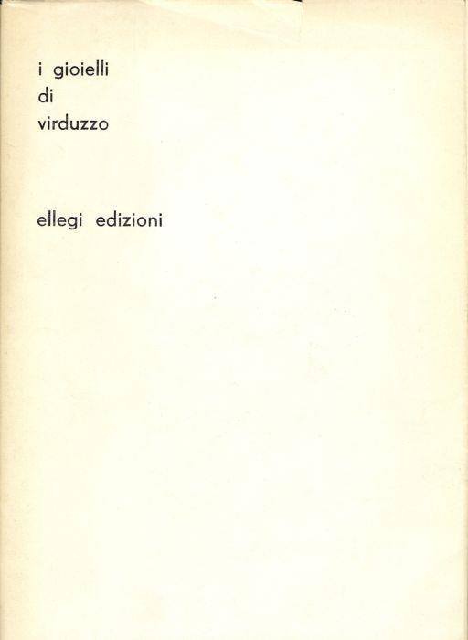 I Gioielli - Antonino Virduzzo - copertina