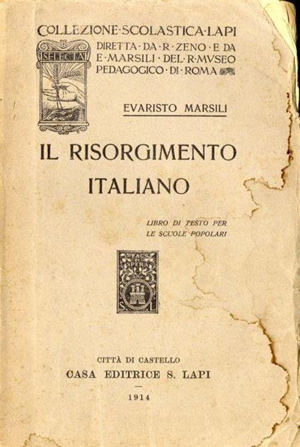 Il Risorgimento italiano - copertina