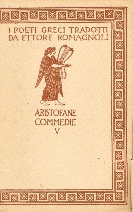 Commedie vol 5 - Aristofane - copertina