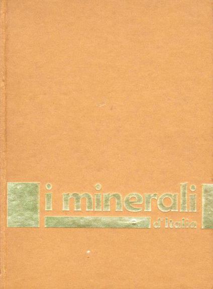 I minerali d'Italia - copertina