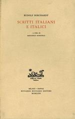 Scritti italiani e italici