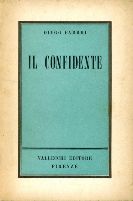Il confidente - Diego Fabbri - copertina