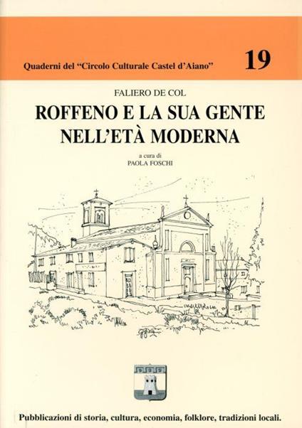 Roffeno e la sua gente nell'Età moderna - copertina