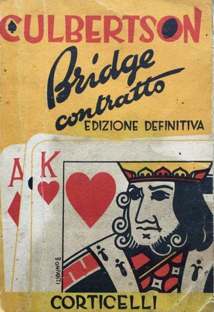 Bridge contratto. Il mio sistema - Ely Culbertson - copertina