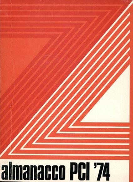 Almanacco PCI '74 - copertina