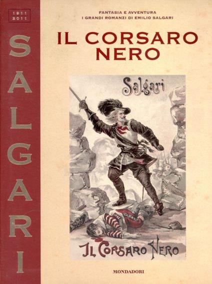 Il corsaro nero - Emilio Salgari - copertina