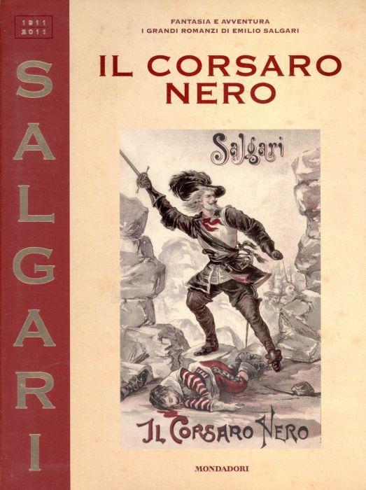 Il corsaro nero - Emilio Salgari - copertina