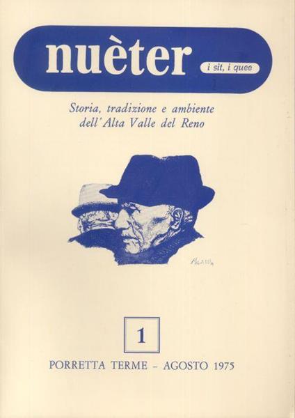 Nueter i sit i quee. 1/1975. Storia, tradizione e ambiente Alta Valle del Reno - copertina