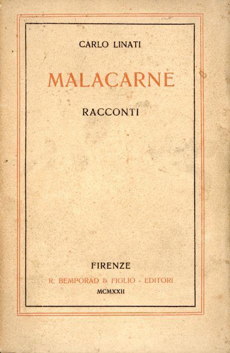 Malacarne - Carlo Linati - copertina
