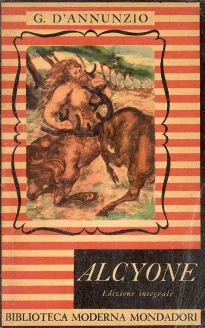 Alcyone - Gabriele D'Annunzio - copertina