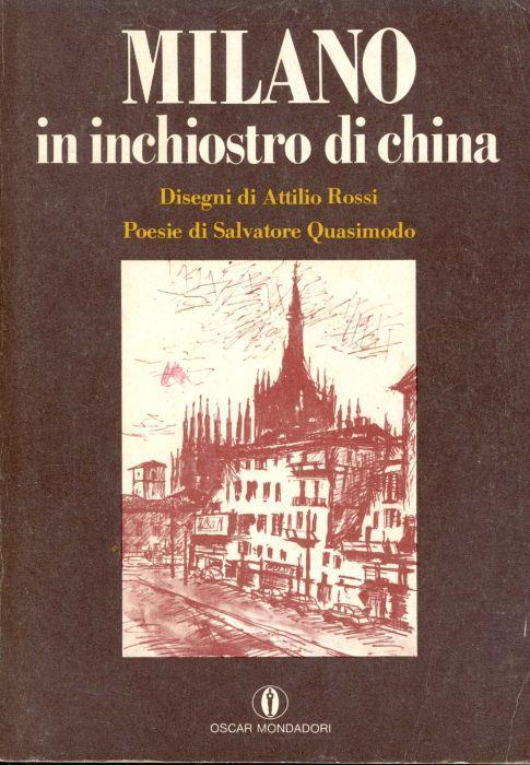 Milano in inchiostro di china - Attilio Rossi - copertina