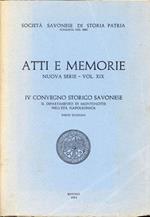 Atti e Memorie Società Savonese di Storia Patria 1985