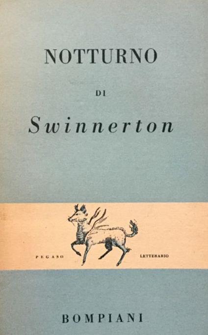 Notturno - Frank Swinnerton - copertina