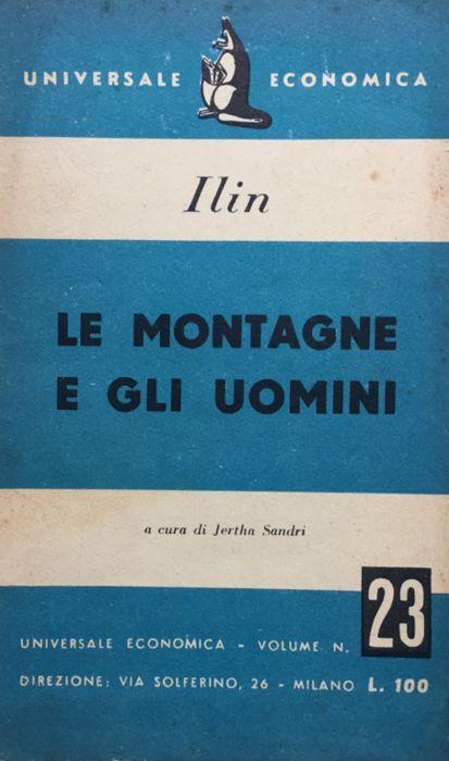 Le montagne e gli uomini - Mikail Ilin - copertina