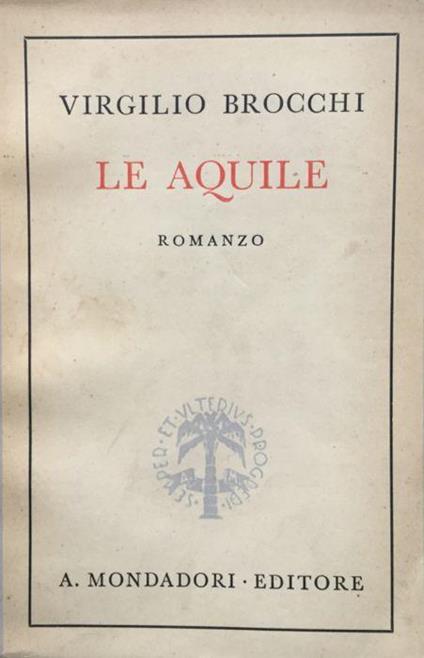 Le aquile - Virgilio Brocchi - copertina
