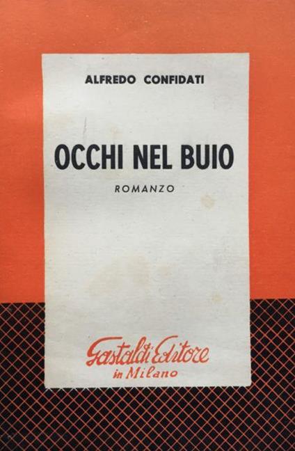 Occhi nel buio. Rom - Alfredo Confidati - copertina